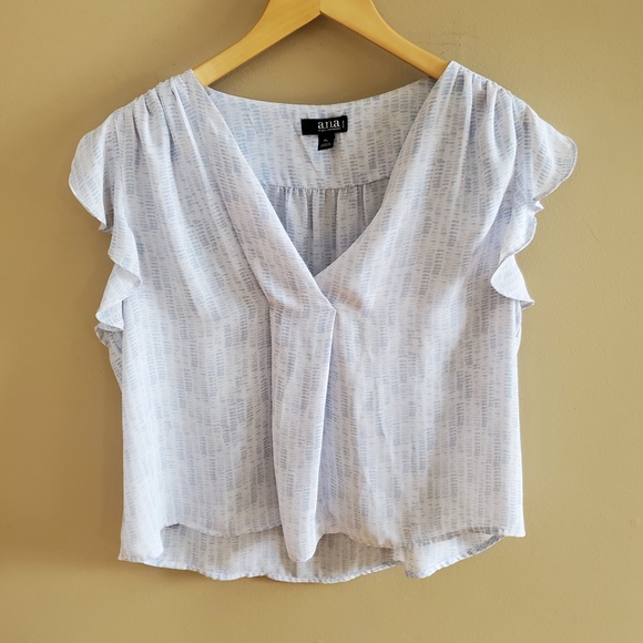 🪩 Ana Light Blue Blouse sz PL. - Picture 3 of 7